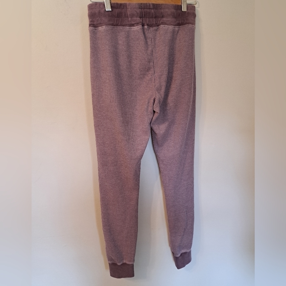 ZYIA Active Purple Don't Wake Me Thermal Joggers Small - Picture 4 of 5